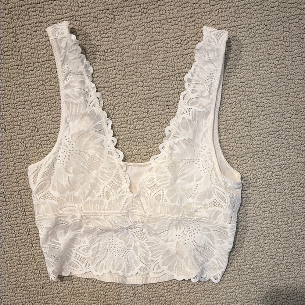White Lace tank Top